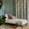 Triolet Fabric from Prestigious Textiles Mauritius collection - purple botanical velvet-chenille