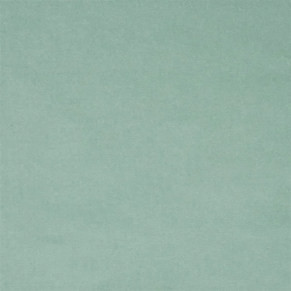 Cassia Fabric - Celadon by Cassia Fabric from Designers Guild Cassia collection - blue plain velvet-chenille
