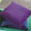 Cassia Fabric from Designers Guild Cassia collection - black-grey plain velvet-chenille
