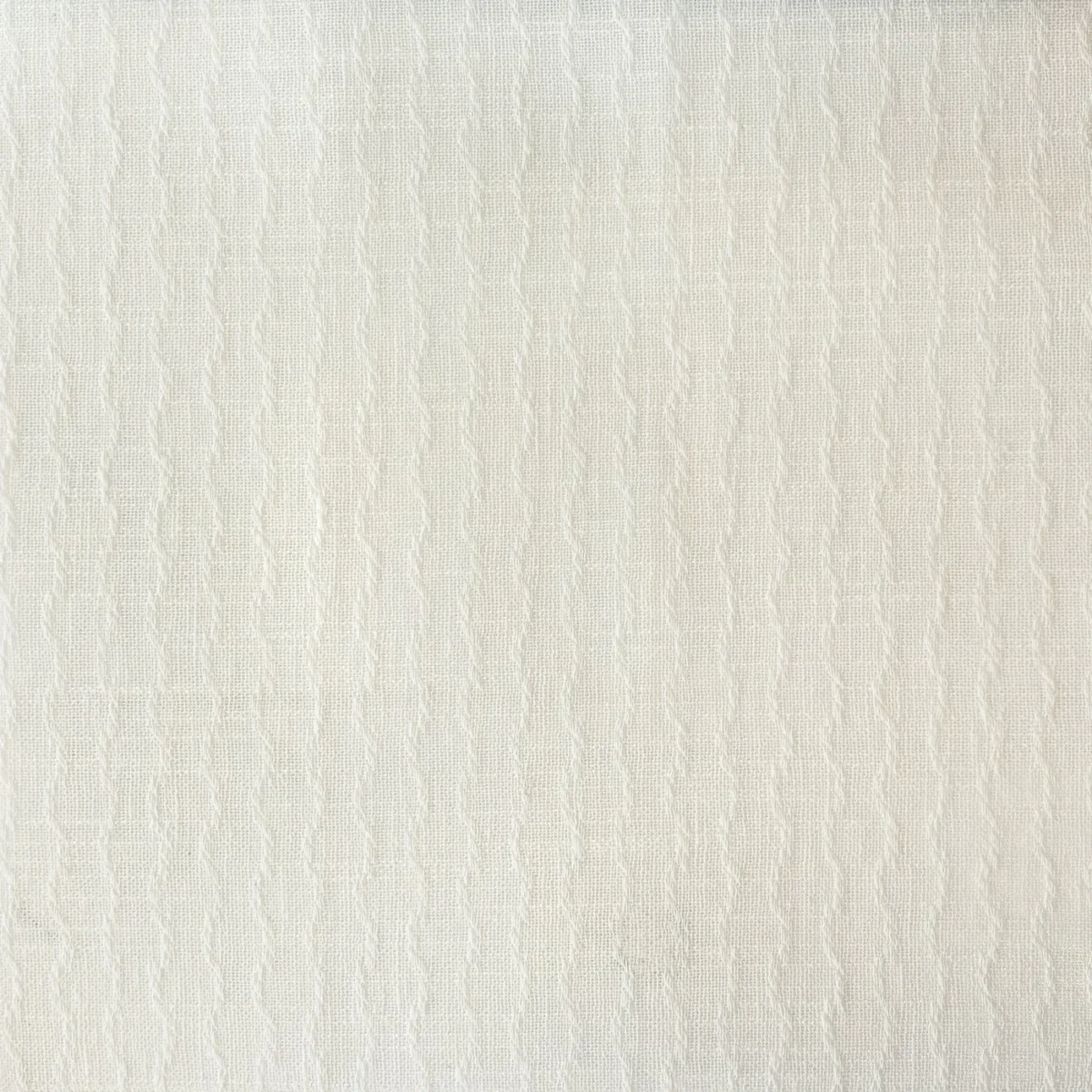 Lewis Fabric - Chalk by Lewis Fabric from Prestigious Textiles Collective Sheers collection - white striped voile-sheer