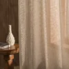 Wilkinson Fabric from Prestigious Textiles Collective Sheers collection - black-grey plain voile-sheer