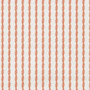 Bunty Fabric  from Wemyss Wee Prints collection - orange striped printed