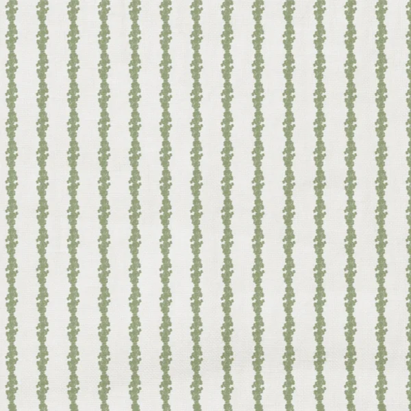 Bunty Fabric - 18 Mojito by Bunty Fabric from Wemyss Wee Prints collection - green striped printed
