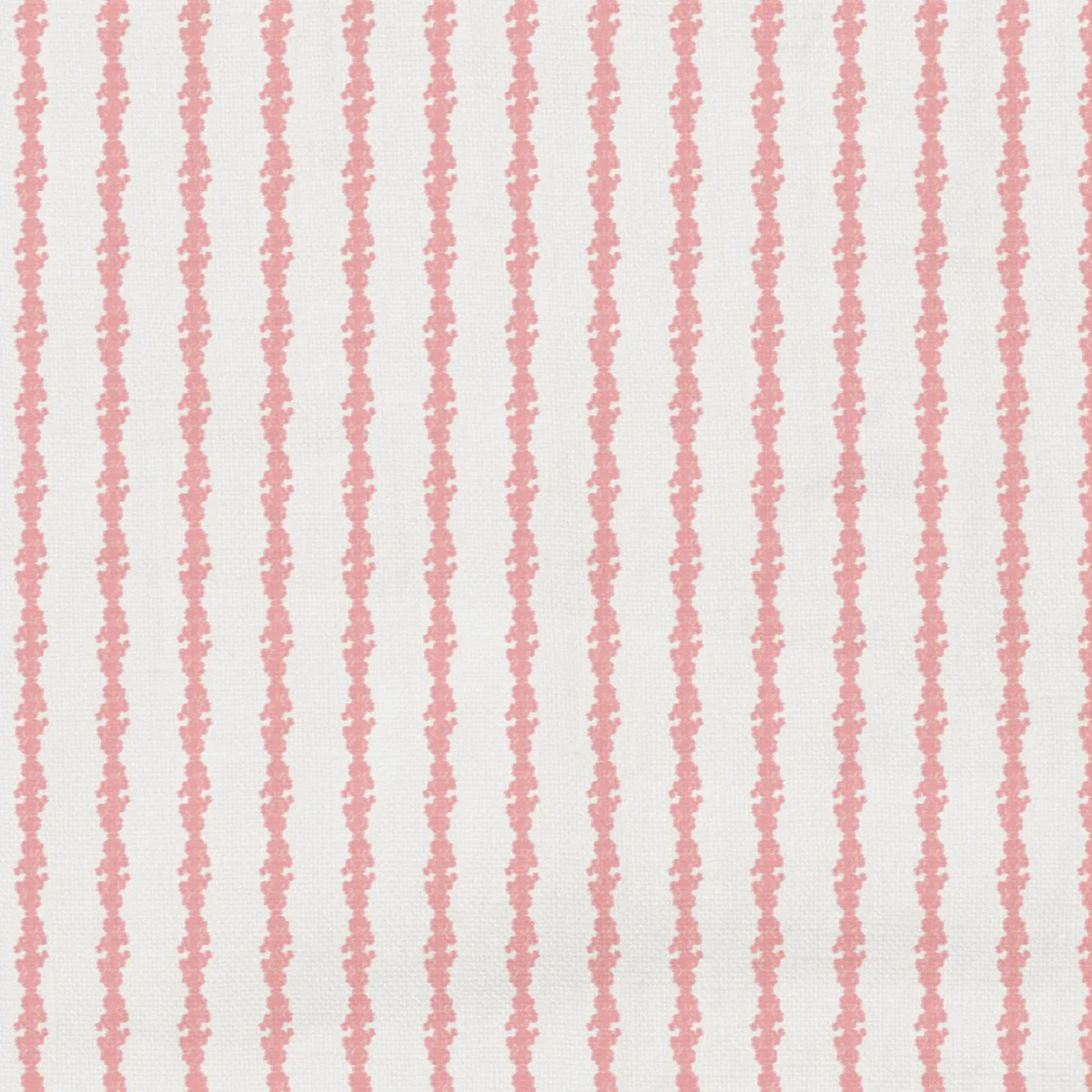 Bunty Fabric - 28 Icing Sugar by Bunty Fabric from Wemyss Wee Prints collection - pink striped printed