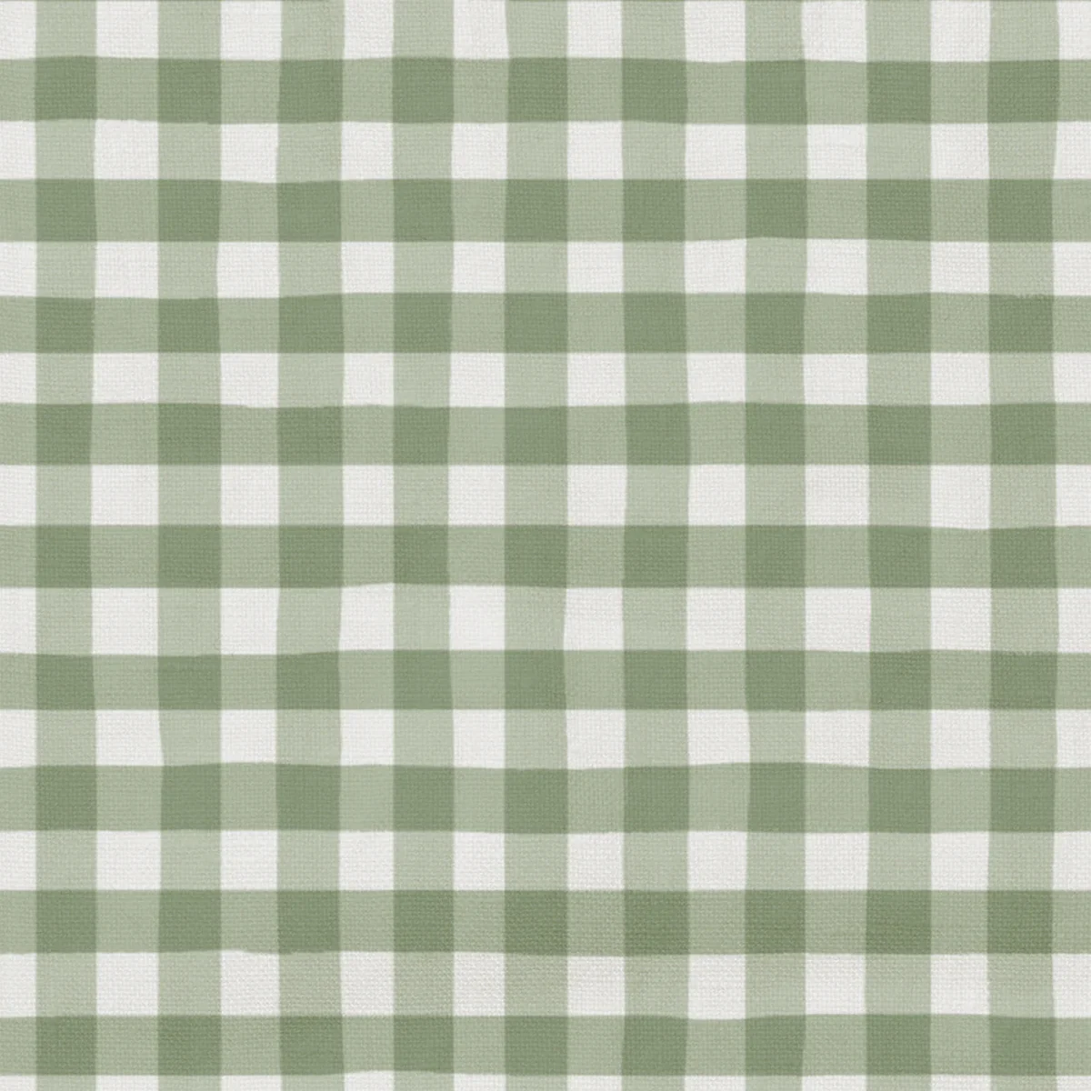 Coorie Fabric - 11 Apple Pie by Coorie Fabric from Wemyss Wee Prints collection - green checked printed