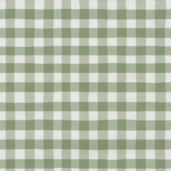 Coorie Fabric - 11 Apple Pie by Coorie Fabric from Wemyss Wee Prints collection - green checked printed