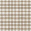 Coorie Fabric from Wemyss Wee Prints collection - brown checked printed