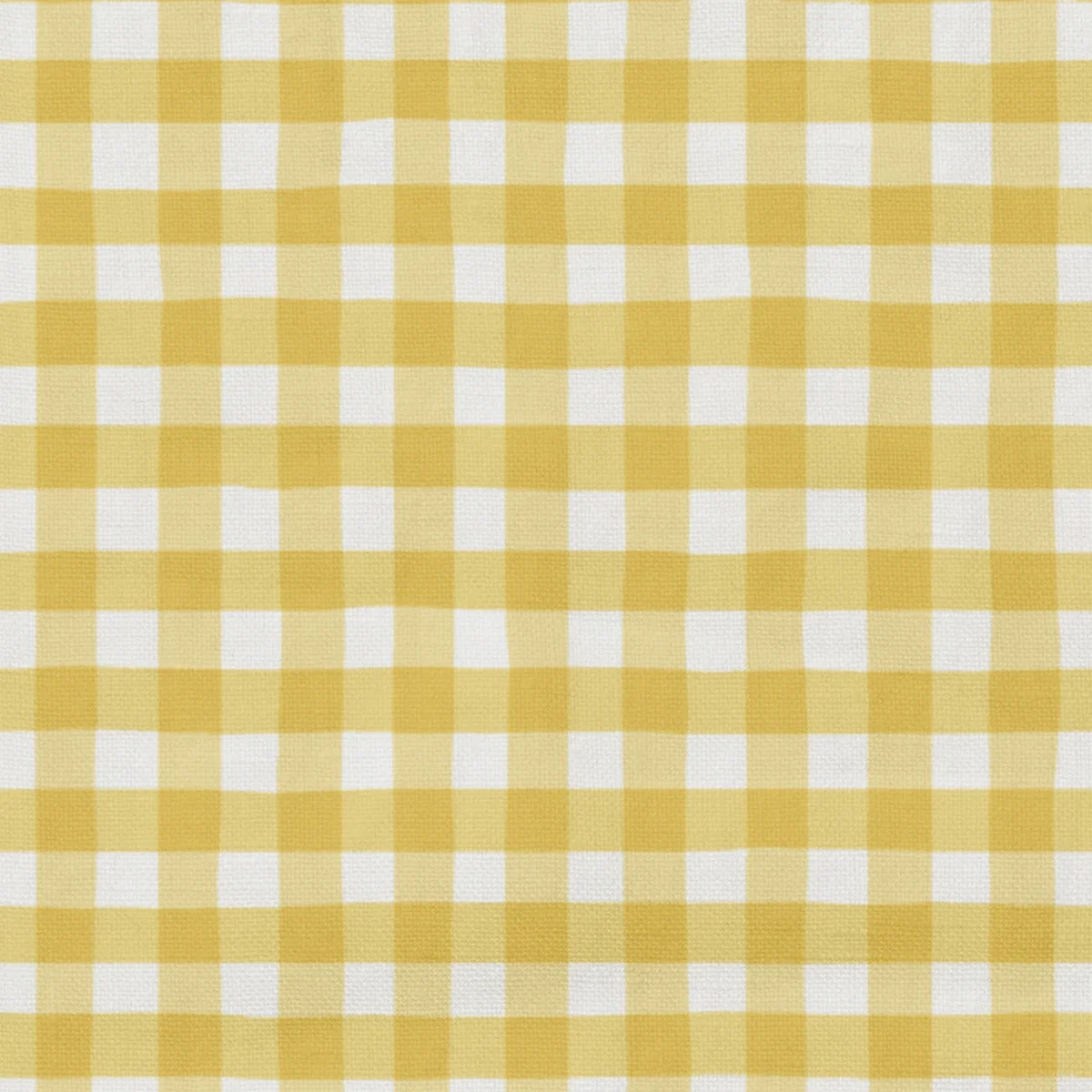 Coorie Fabric - 27 Banana Split by Coorie Fabric from Wemyss Wee Prints collection - yellow checked printed
