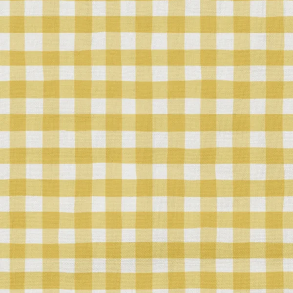 Coorie Fabric  from Wemyss Wee Prints collection - yellow checked printed