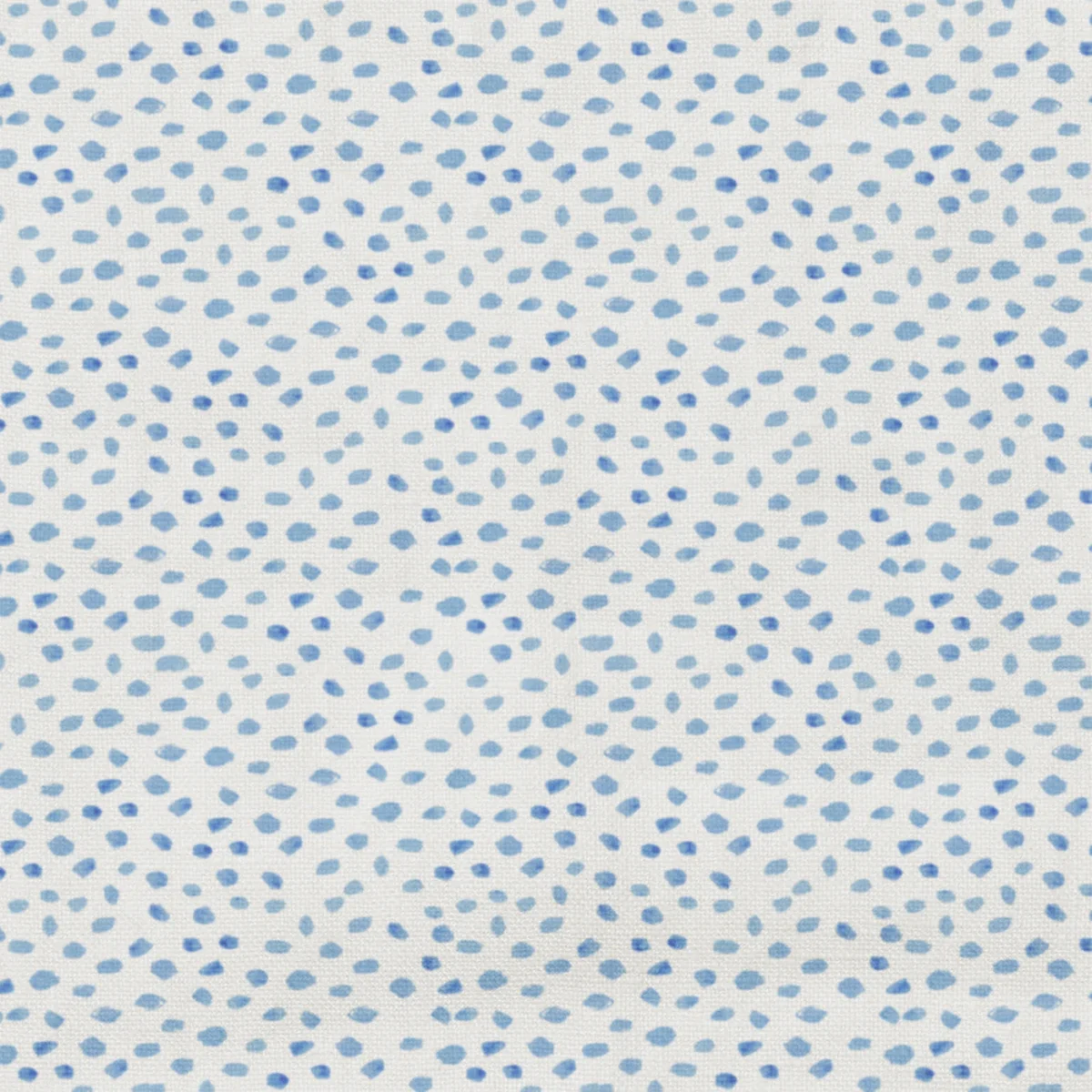 Dotty Fabric - 10 Bluebell by Dotty Fabric from Wemyss Wee Prints collection - blue spotted printed