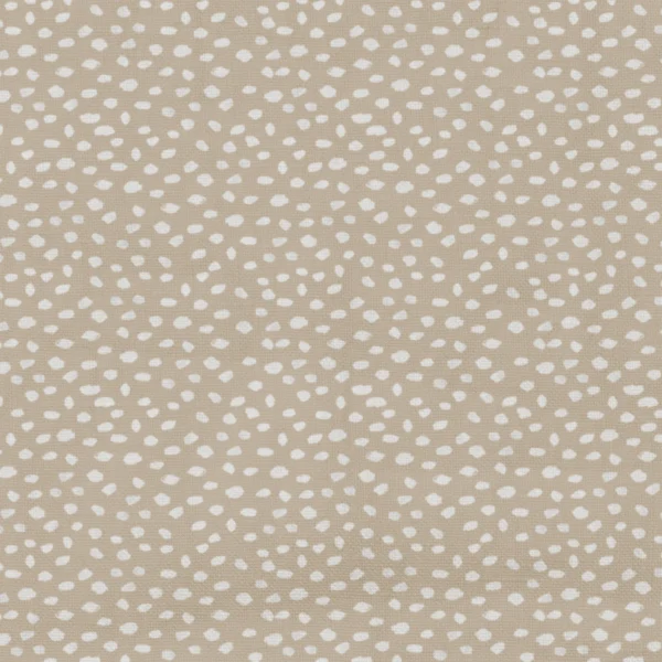 Dotty Fabric - 23 Nougat by Dotty Fabric from Wemyss Wee Prints collection - brown spotted printed