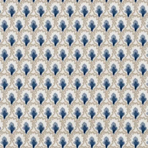 Fifi Fabric  from Wemyss Wee Prints collection - blue spotted printed