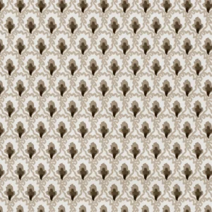 Fifi Fabric  from Wemyss Wee Prints collection - brown spotted printed