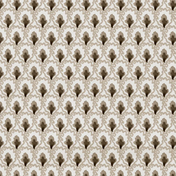 Fifi Fabric - 32 Eclair by Fifi Fabric from Wemyss Wee Prints collection - brown spotted printed