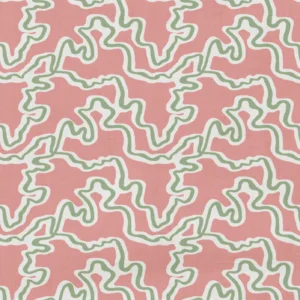 Ottilie Fabric from Wemyss Wee Prints collection - pink contemporary printed