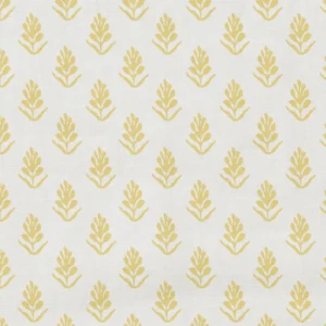Sprigg Fabric from Wemyss Wee Prints collection - yellow spotted printed