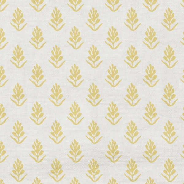 Sprigg Fabric - 07 Daisy by Sprigg Fabric from Wemyss Wee Prints collection - yellow spotted printed
