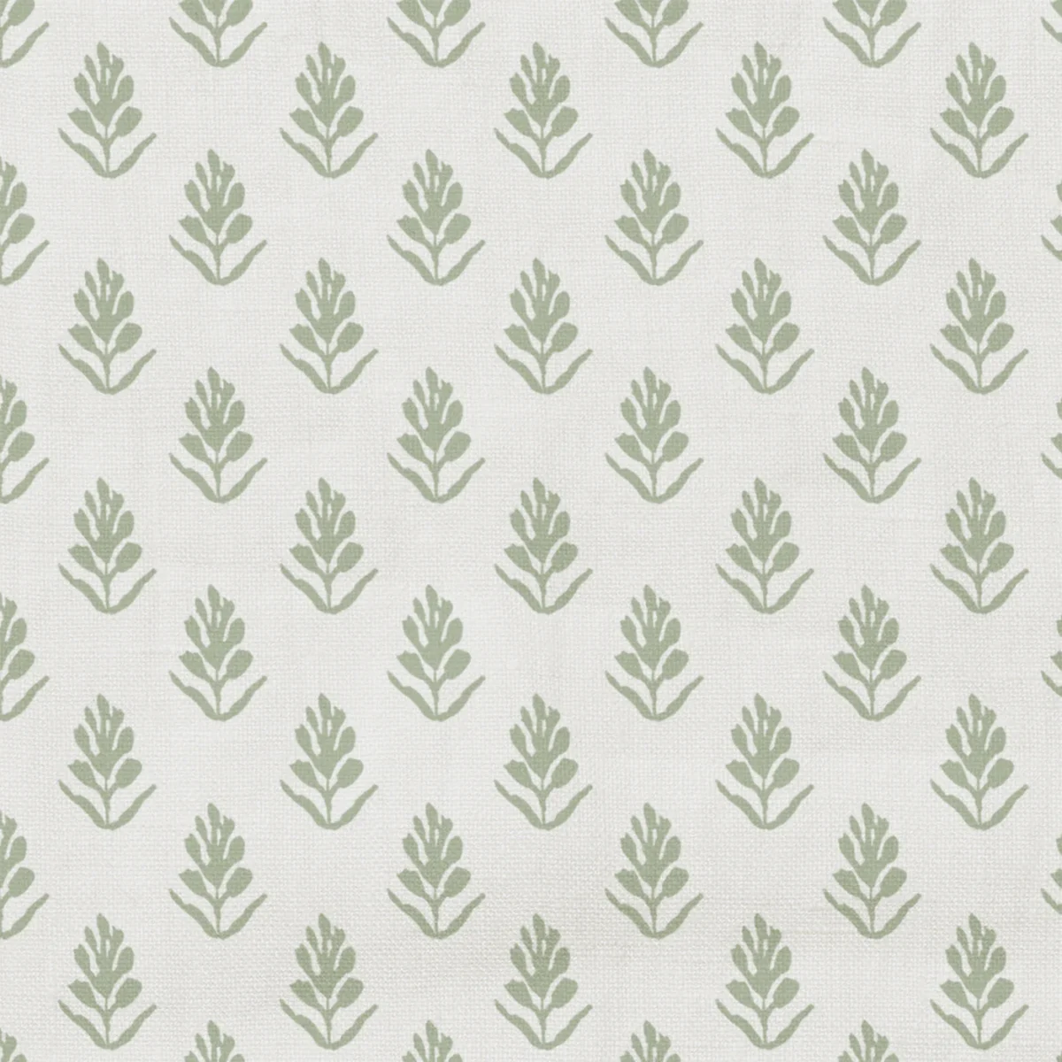 Sprigg Fabric  from Wemyss Wee Prints collection - green spotted printed