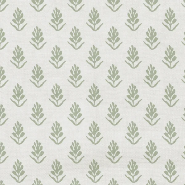 Sprigg Fabric - 12 Sage by Sprigg Fabric from Wemyss Wee Prints collection - green spotted printed