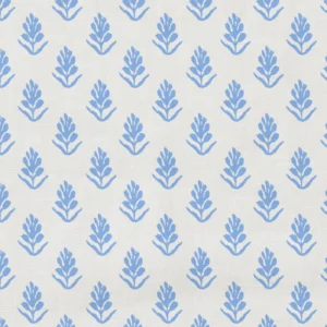 Sprigg Fabric from Wemyss Wee Prints collection - blue spotted printed