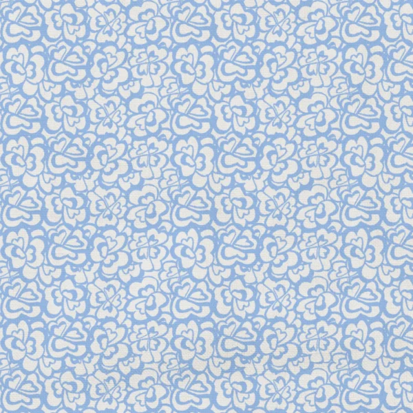 Winnie Fabric - 06 Skye by Winnie Fabric from Wemyss Wee Prints collection - blue misc printed