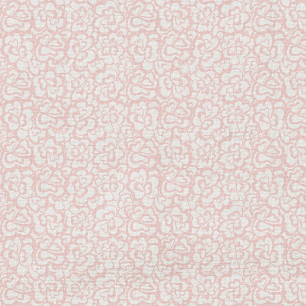 Winnie Fabric - 26 Blush by Winnie Fabric from Wemyss Wee Prints collection - pink misc printed