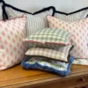 Coorie Fabric from Wemyss Wee Prints collection - yellow checked printed