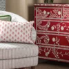 Sprigg Fabric from Wemyss Wee Prints collection - blue spotted printed
