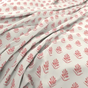 Sprigg Fabric from Wemyss Wee Prints collection - red spotted printed