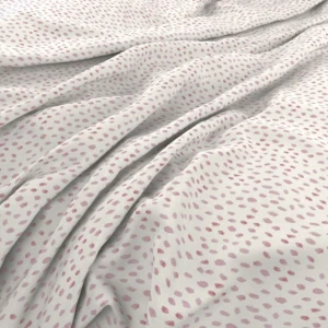 Dotty Fabric from Wemyss Wee Prints collection - pink spotted printed