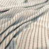 Bunty Fabric  from Wemyss Wee Prints collection - orange striped printed