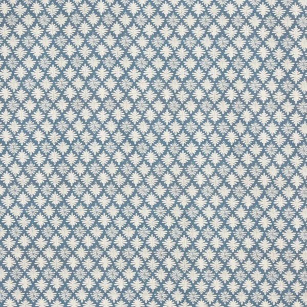 Baker Fabric - Rio by Baker Fabric from Prestigious Textiles Jazz collection - blue geometric printed