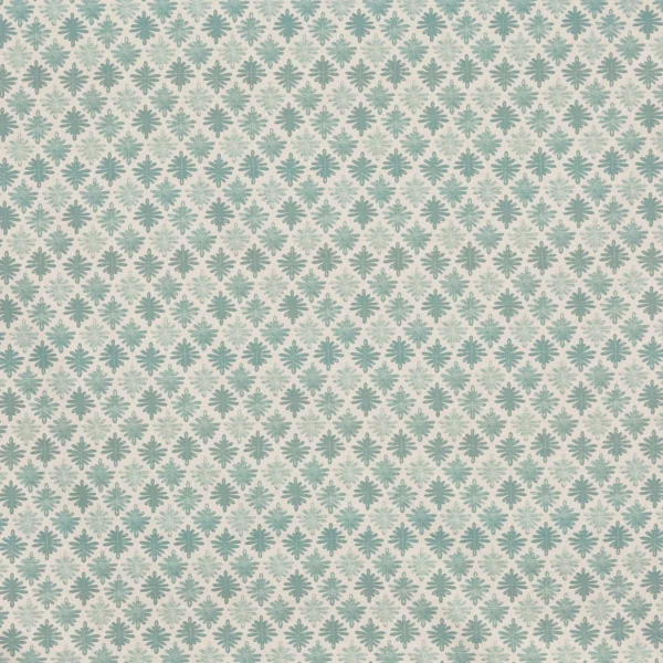 Baker Fabric - Sea Breeze by Baker Fabric from Prestigious Textiles Jazz collection - green geometric printed