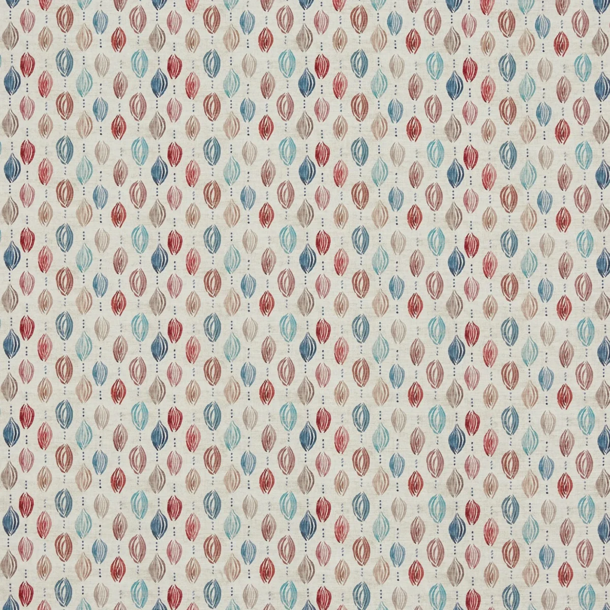 Bebop Fabric - Rio by Bebop Fabric from Prestigious Textiles Jazz collection - multicolour spotted printed