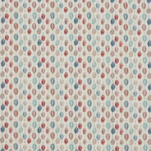 Bebop Fabric from Prestigious Textiles Jazz collection - multicolour spotted printed
