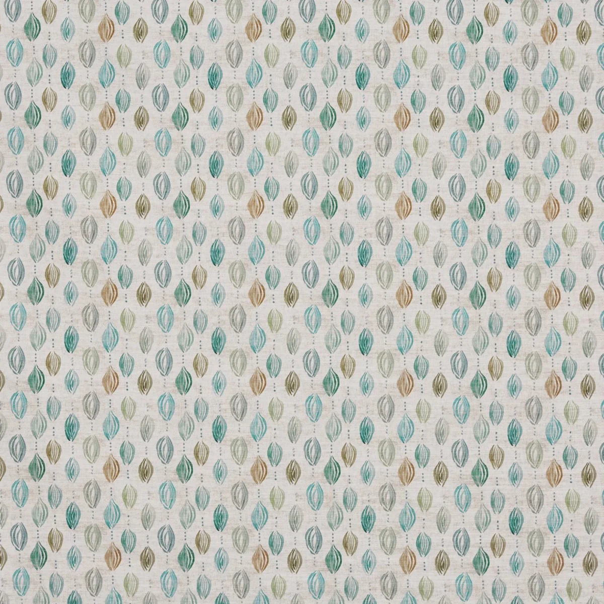 Bebop Fabric from Prestigious Textiles Jazz collection - blue spotted printed