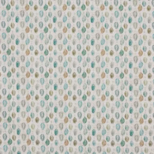 Bebop Fabric from Prestigious Textiles Jazz collection - blue spotted printed