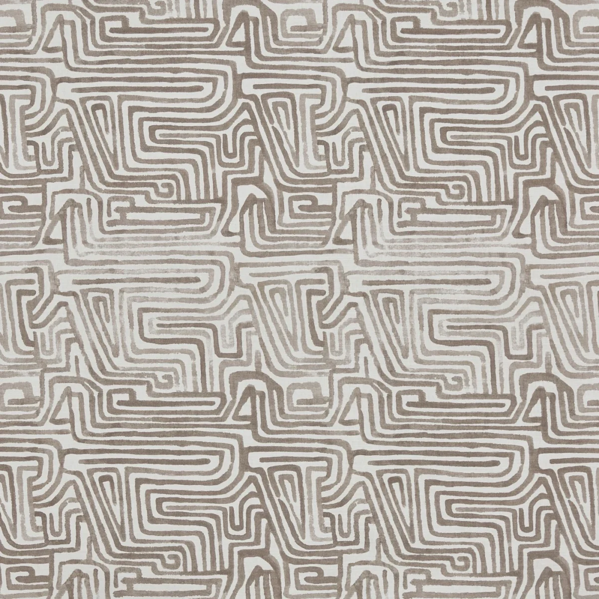 Benson Fabric - Pebble by Benson Fabric from Prestigious Textiles Jazz collection - brown contemporary printed