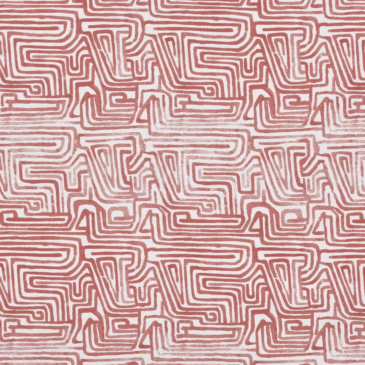 Benson Fabric - Salsa by Benson Fabric from Prestigious Textiles Jazz collection - red contemporary printed