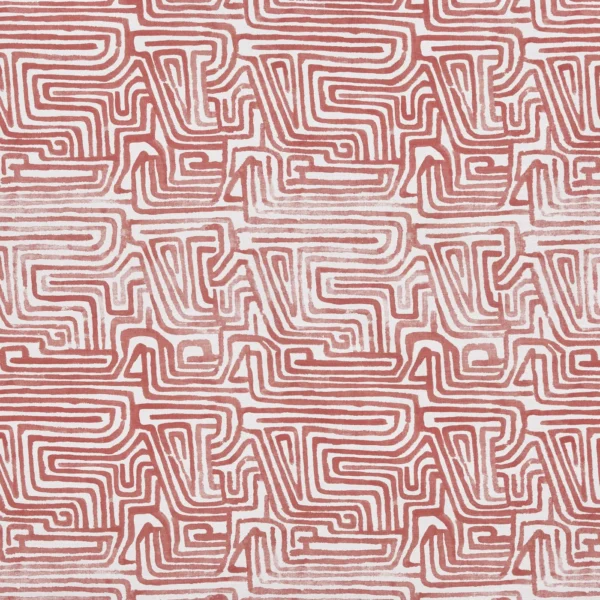 Benson Fabric - Salsa by Benson Fabric from Prestigious Textiles Jazz collection - red contemporary printed