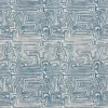 Benson Fabric from Prestigious Textiles Jazz collection - blue contemporary printed
