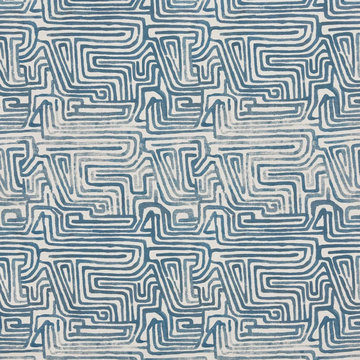 Benson Fabric - Rio by Benson Fabric from Prestigious Textiles Jazz collection - blue contemporary printed