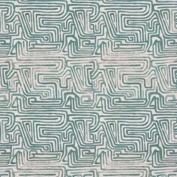 Benson Fabric - Sea Breeze by Benson Fabric from Prestigious Textiles Jazz collection - blue contemporary printed