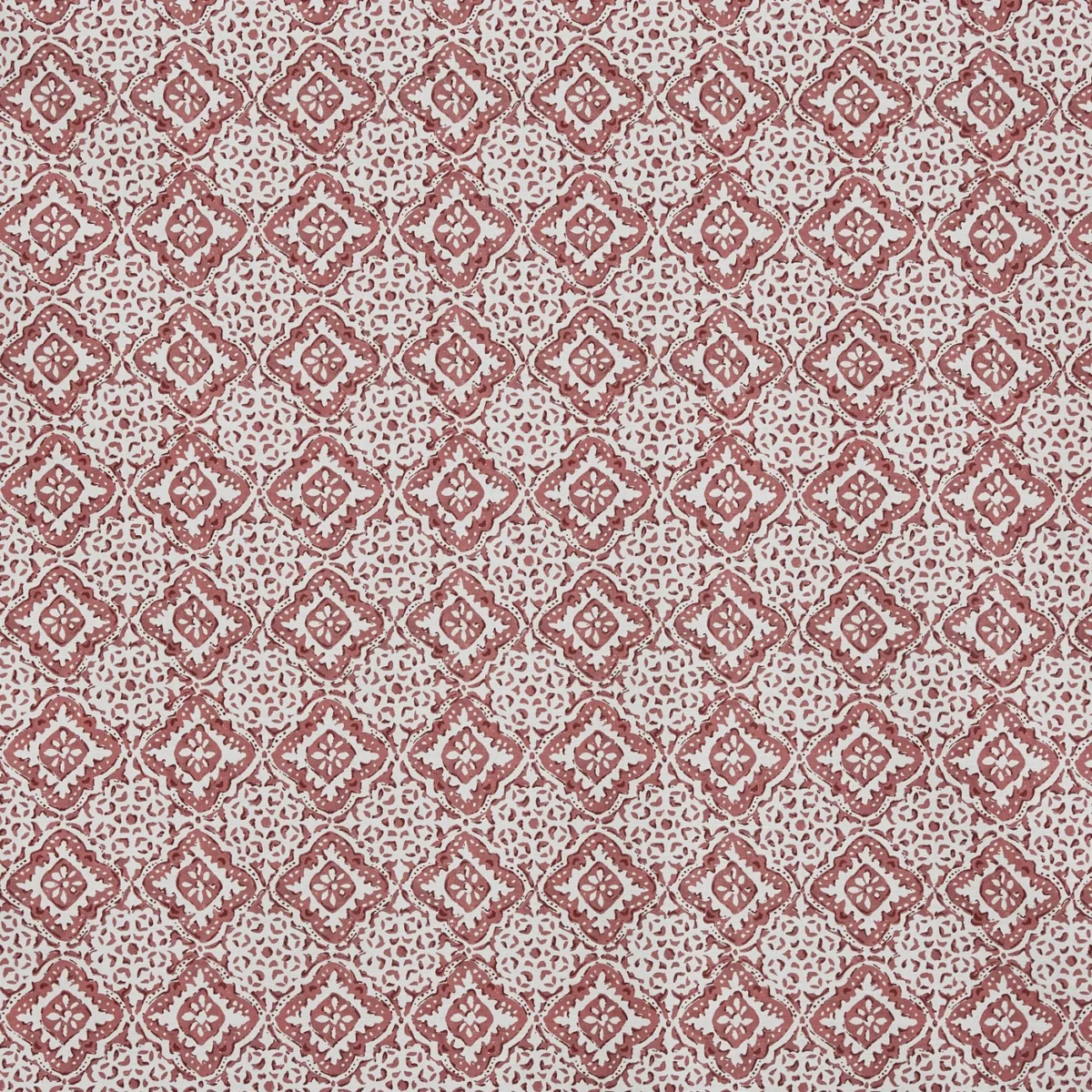 Simone Fabric - Salsa by Simone Fabric from Prestigious Textiles Jazz collection - red geometric printed
