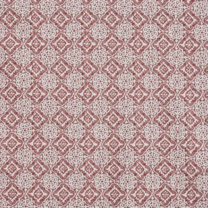 Simone Fabric from Prestigious Textiles Jazz collection - red geometric printed