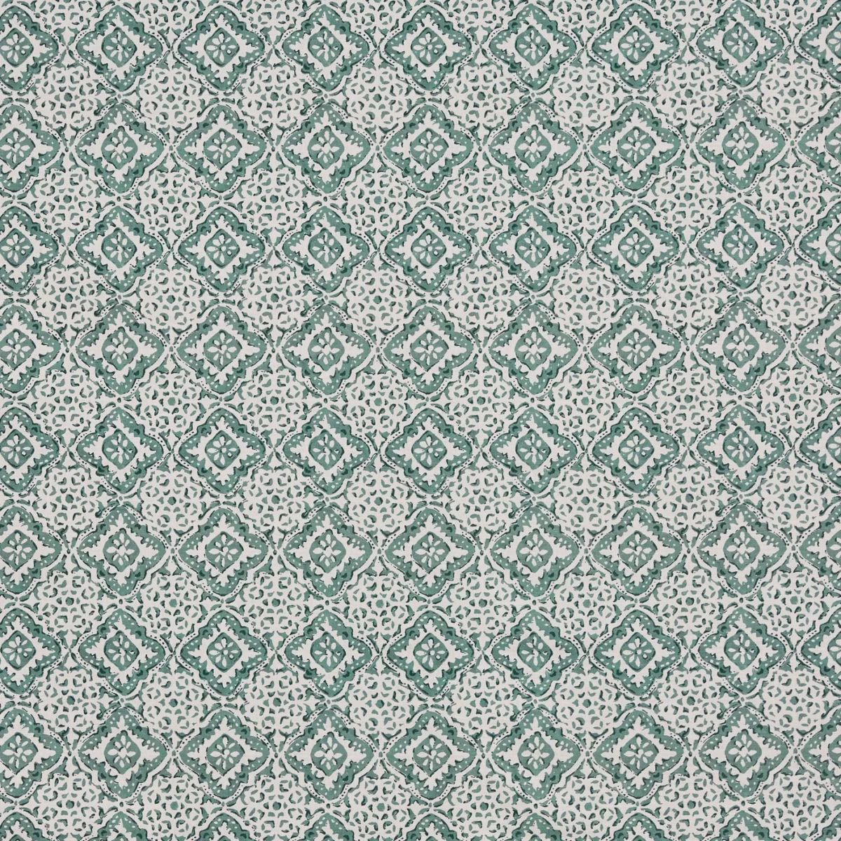 Simone Fabric from Prestigious Textiles Jazz collection - blue geometric printed