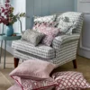 Carter Fabric from Prestigious Textiles Jazz collection - blue geometric woven