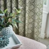 Simone Fabric from Prestigious Textiles Jazz collection - blue geometric printed
