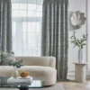 Pinnacle Fabric from Prestigious Textiles Skylight collection - black-grey contemporary woven