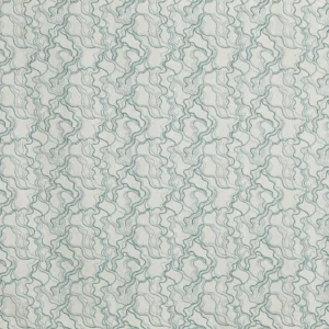 Elodie Fabric from Prestigious Textiles Skylight collection - blue contemporary embroideried